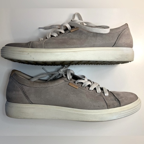 ECCO Soft 7 Women's Leather Casual Classic Solid Sneaker Size 8 - Picture 16 of 16